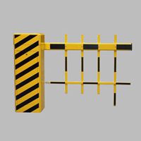 黑色条纹道闸